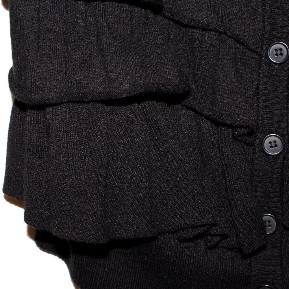 Candie's Vintage Y2K Ruffle Front Cardigan - Picture 10 of 16